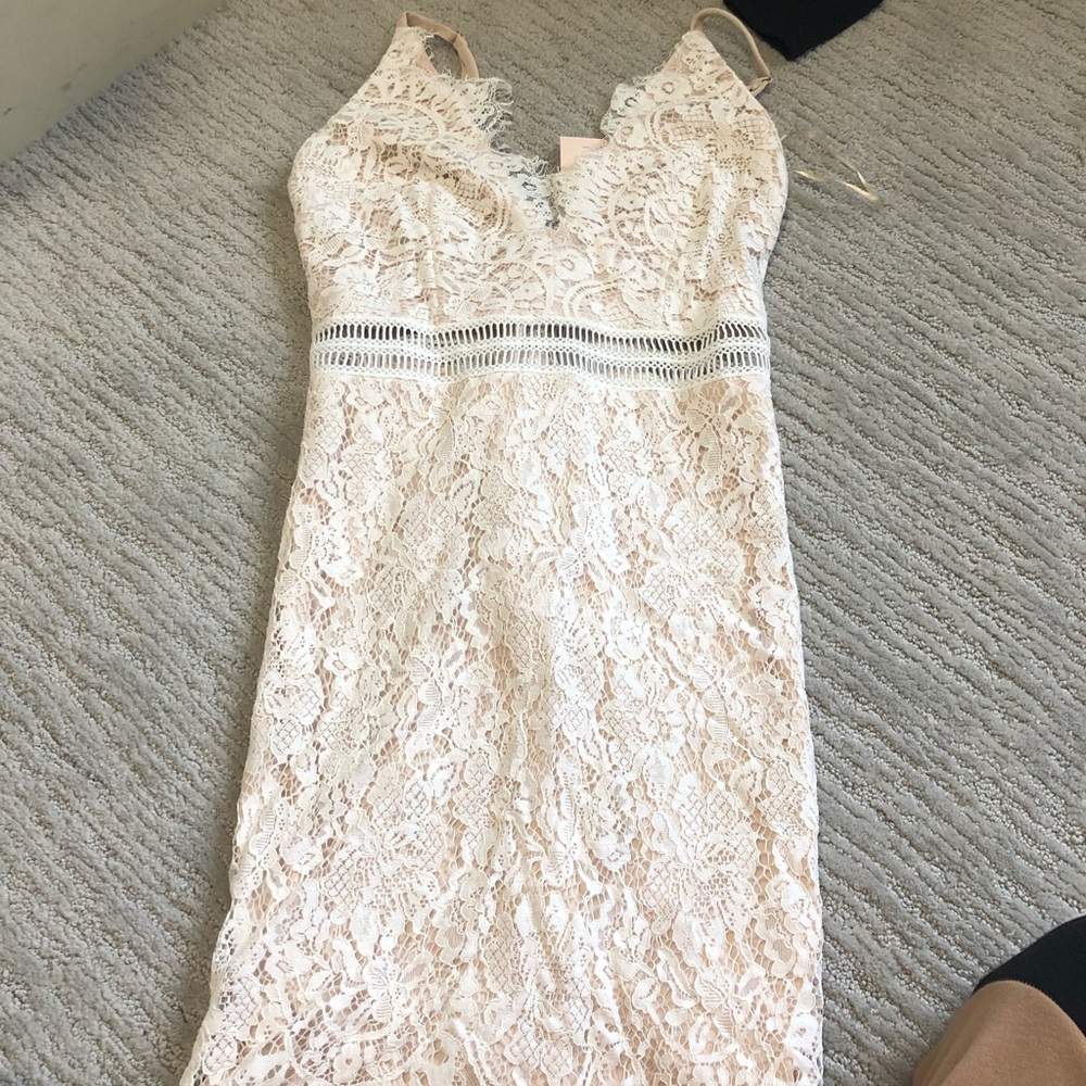 revolve white lace dress